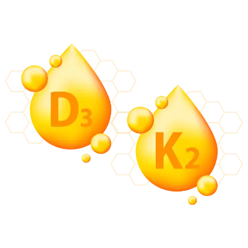 Vitamins D3 + K2